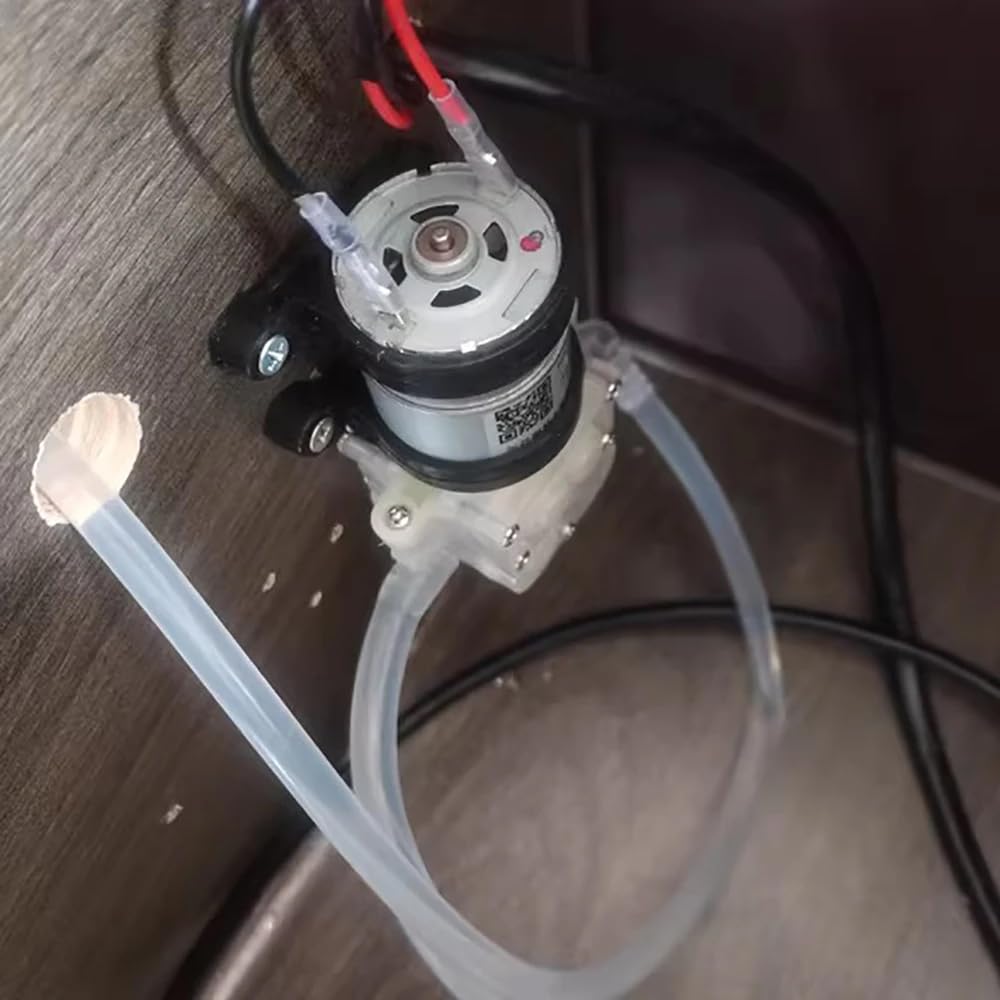 Pompe à Membrane Auto-Amorçante CC 12V 24V, Mini Pompe à Eau Domestique 545 2-3L/MIN (DC 24V)