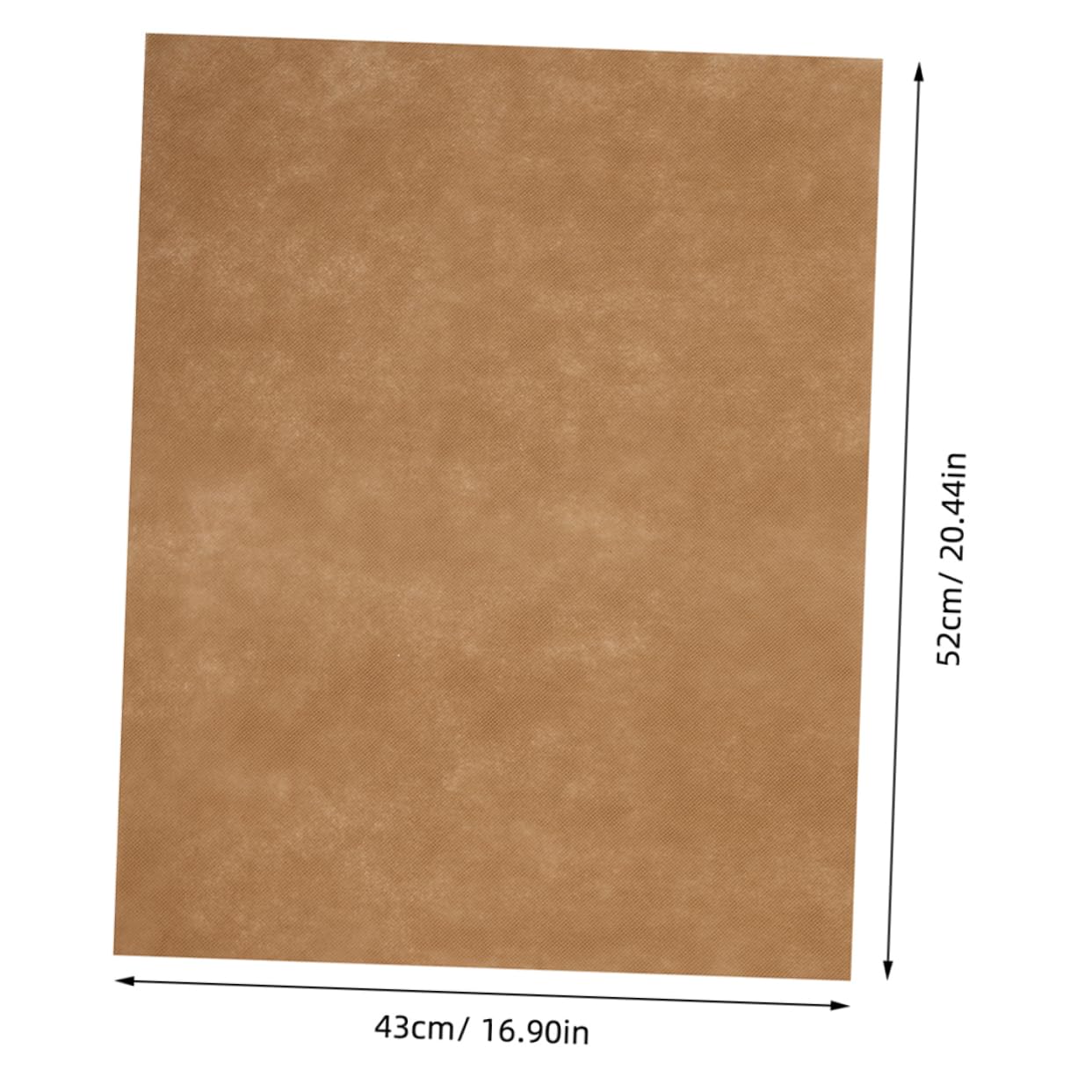 Tapis de Sol Automobile Non Tissé Jetable 100 Pièces pour Voiture