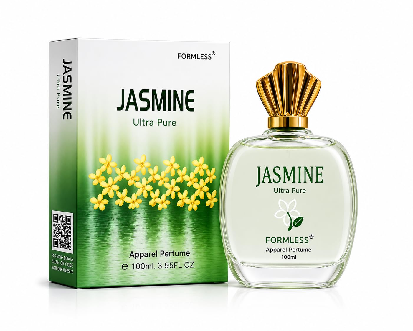 Formless Jasmine Fragrance 100ML Perfume for Men & Women | Long-Lasting Multi-Fragrance | Floral, Fruity & Sweet Scents | Unisex Premium Perfume for Everyday & Special Occasions-image-46