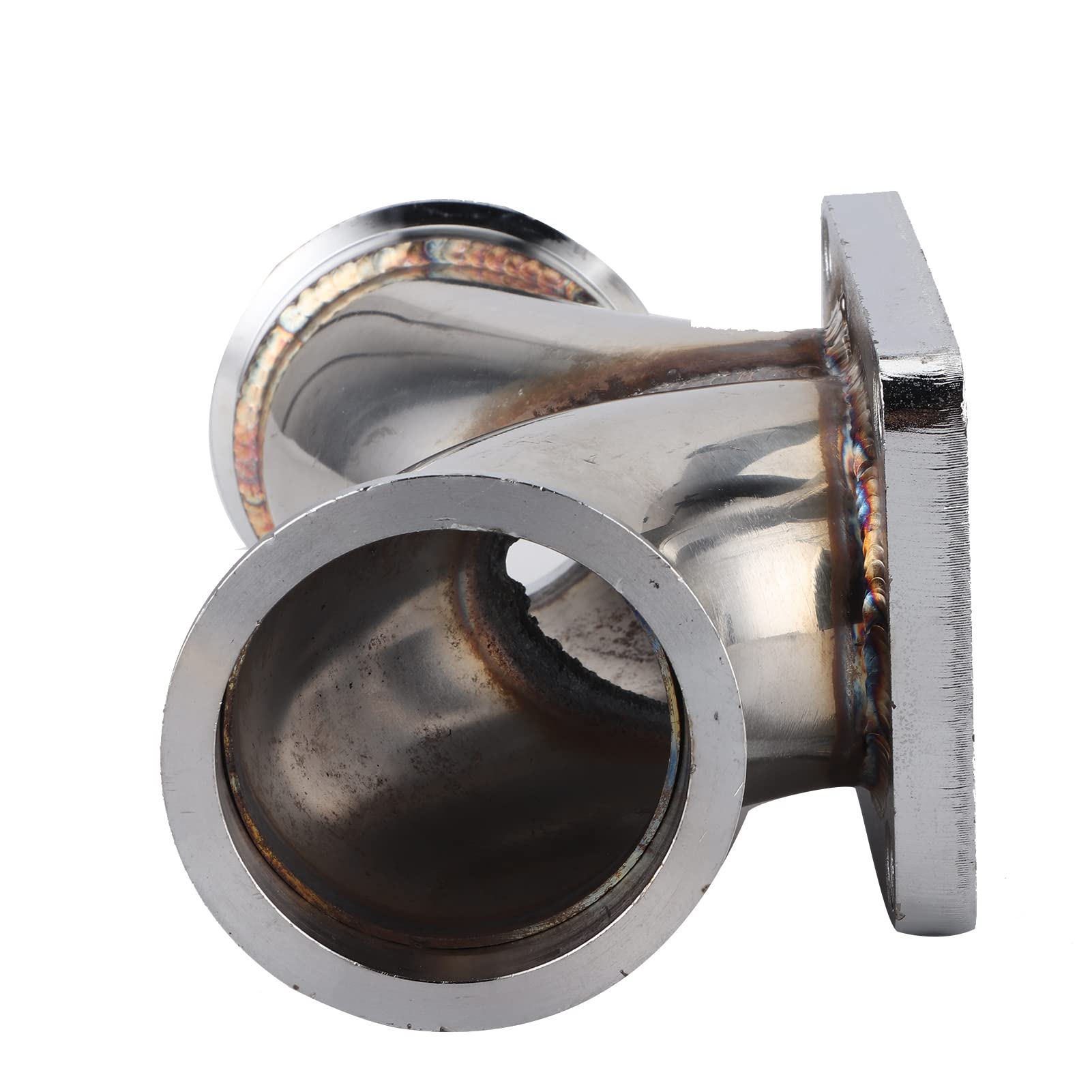 Kit Flangia Scarico 2 Pollici - Acciaio Inox, 2 Bulloni, Per Tubi E Silenziatori - Foto 11