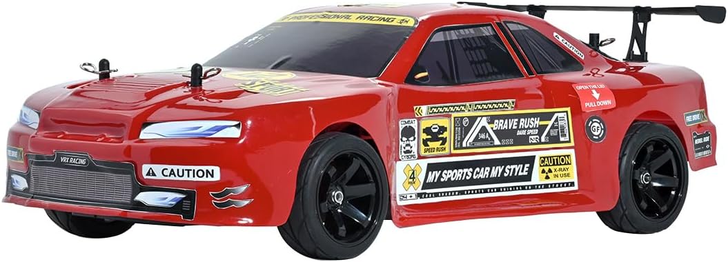 1/10 On-Road RC Car, Remote Control Vehicle with 2.4G Radio, CY 18 Engine, 60KM/H, Ideal for Hobbyst (RTR Version)