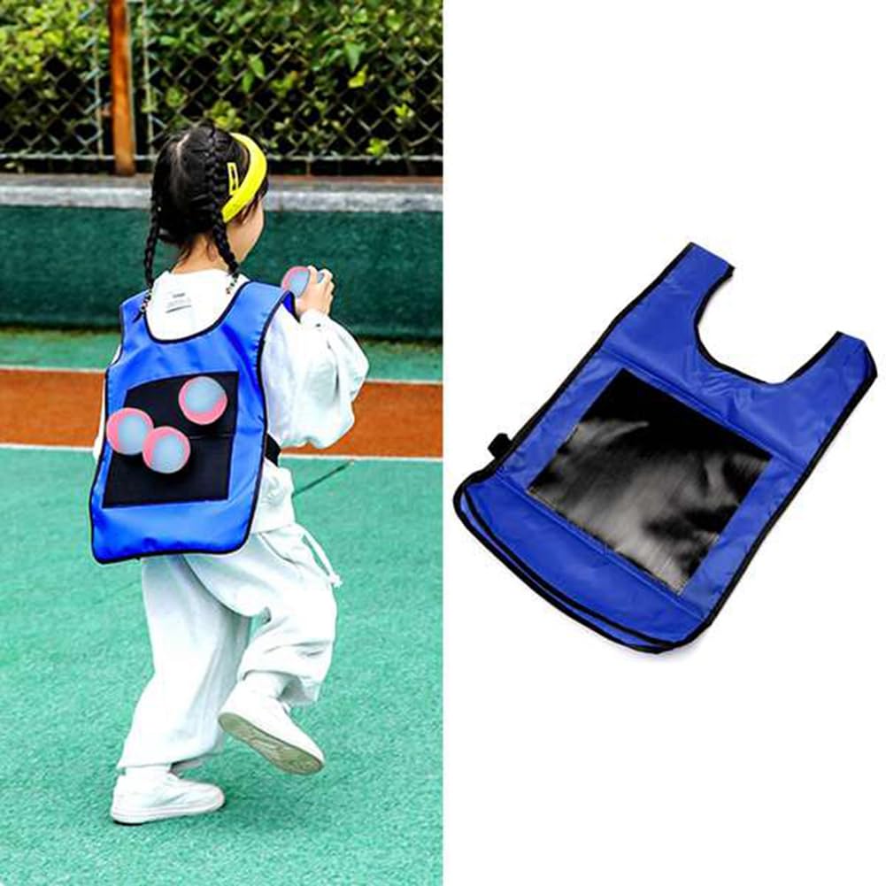Set di Giochi Eludeball -5 Pezzi Gilet per Bambini con Etichetta Eludeball con 20 Palline Sportive Elude per Giochi da Giochi Interni Ed Esterni S