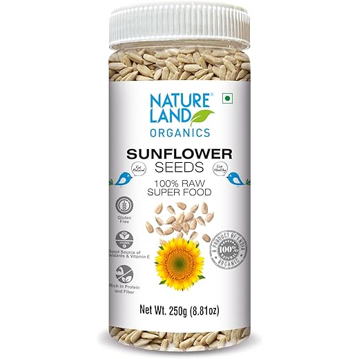 Natureland Sunflower Seeds Raw 250 Gm