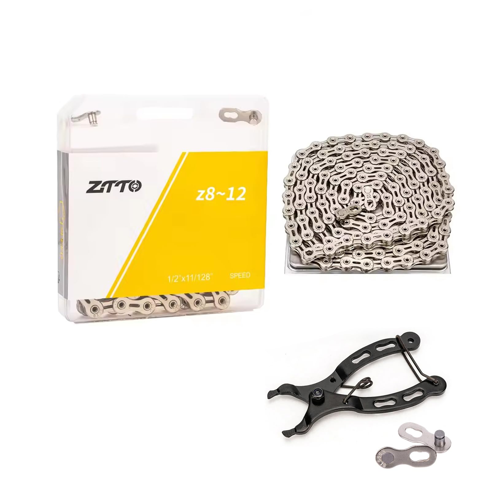 Amazon.com : ZTTO Full Hollow 8/9/10/11/12 Speed Bike Chain Kit