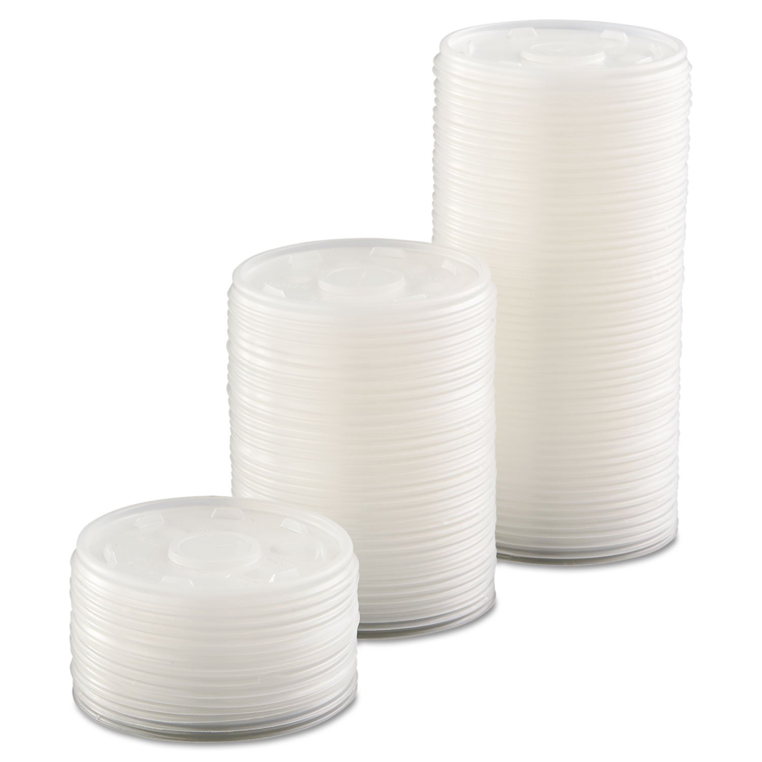 DART 10SL Plastic Cold Cup Lids Fits 10oz Cups Translucent 1000/Carton