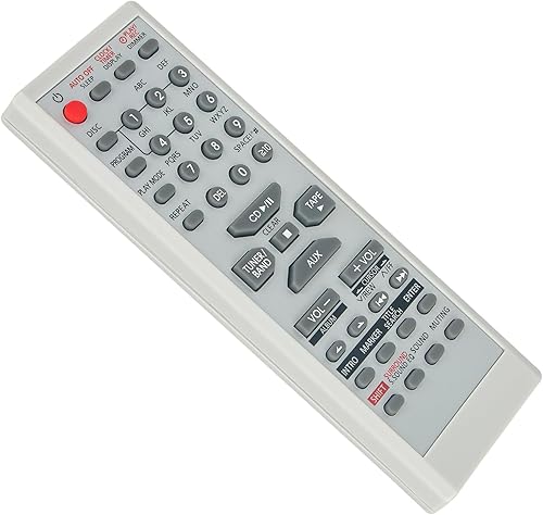 Miniatura 4 de EUR7711150 PERFASCIN Reemplazo de control remoto apto para sistema de audio Panasonic SAPM19 SAPM193 SAPM19P SCPM19 SCPM19K SAPM193P RTEUR7711150