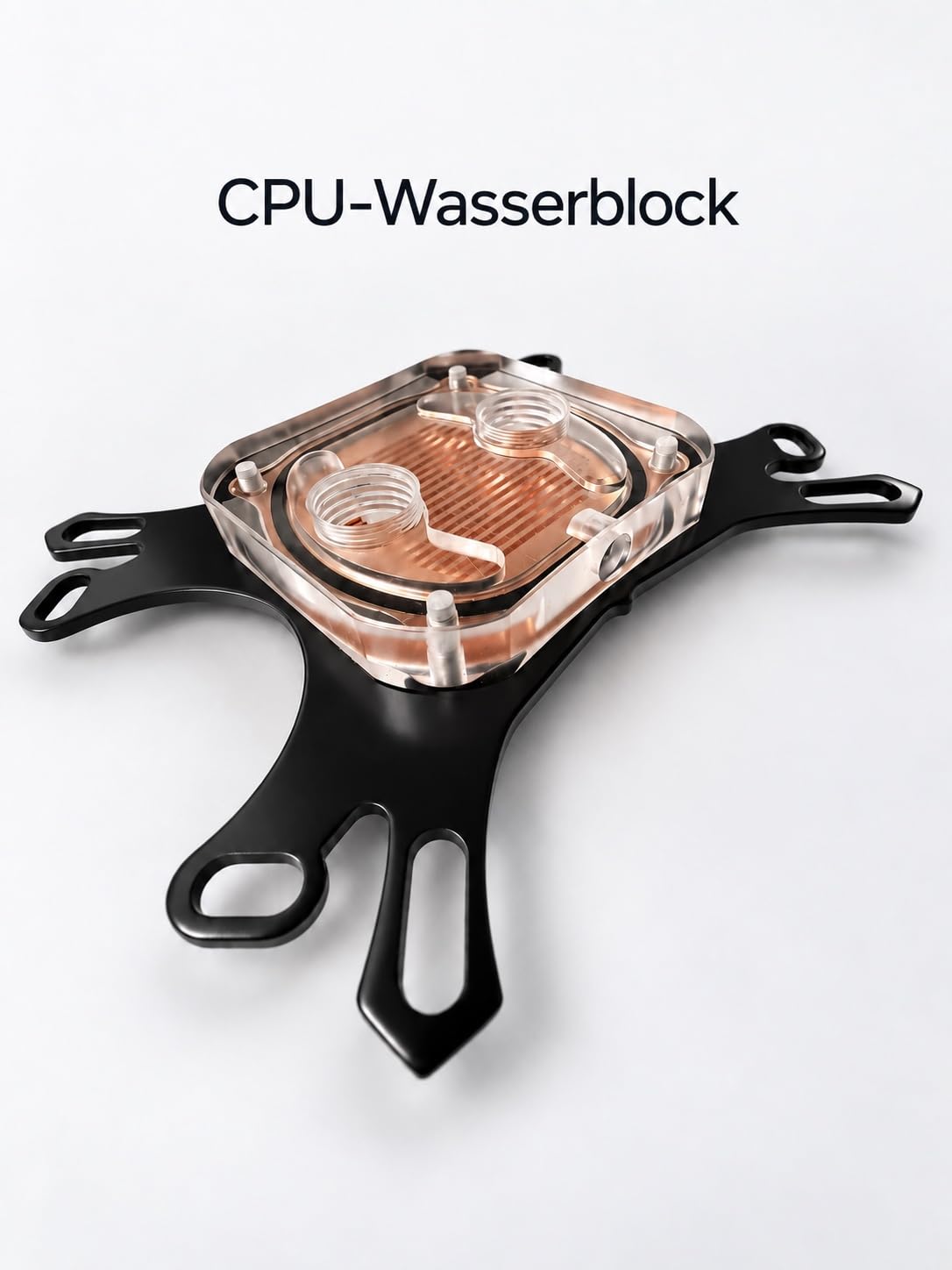 Freeze. DIY Custom Wasserkühlungs-Set 3 für PC, 240 mm Radiator, CPU- und GPU-Wasserblock, 2 Lüfter, Premium-Pumpe, Ausgleichsbehälter und Soft-Tubes