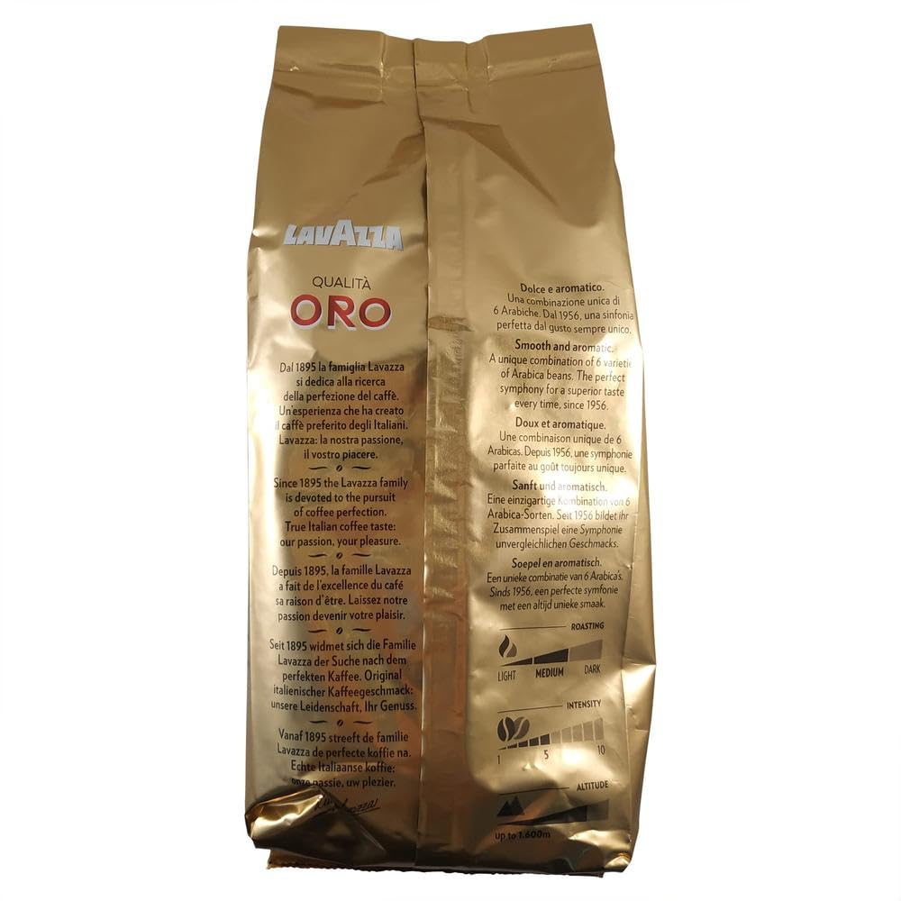 Lavazza Kaffeebohnen - Qualita Oro Perfect Symphony - 1er Pack (1 x 500 g)