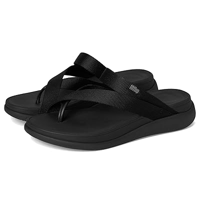 FitFlop F Mode Go Webbing Flatform Sling Toe Post Sandals Women