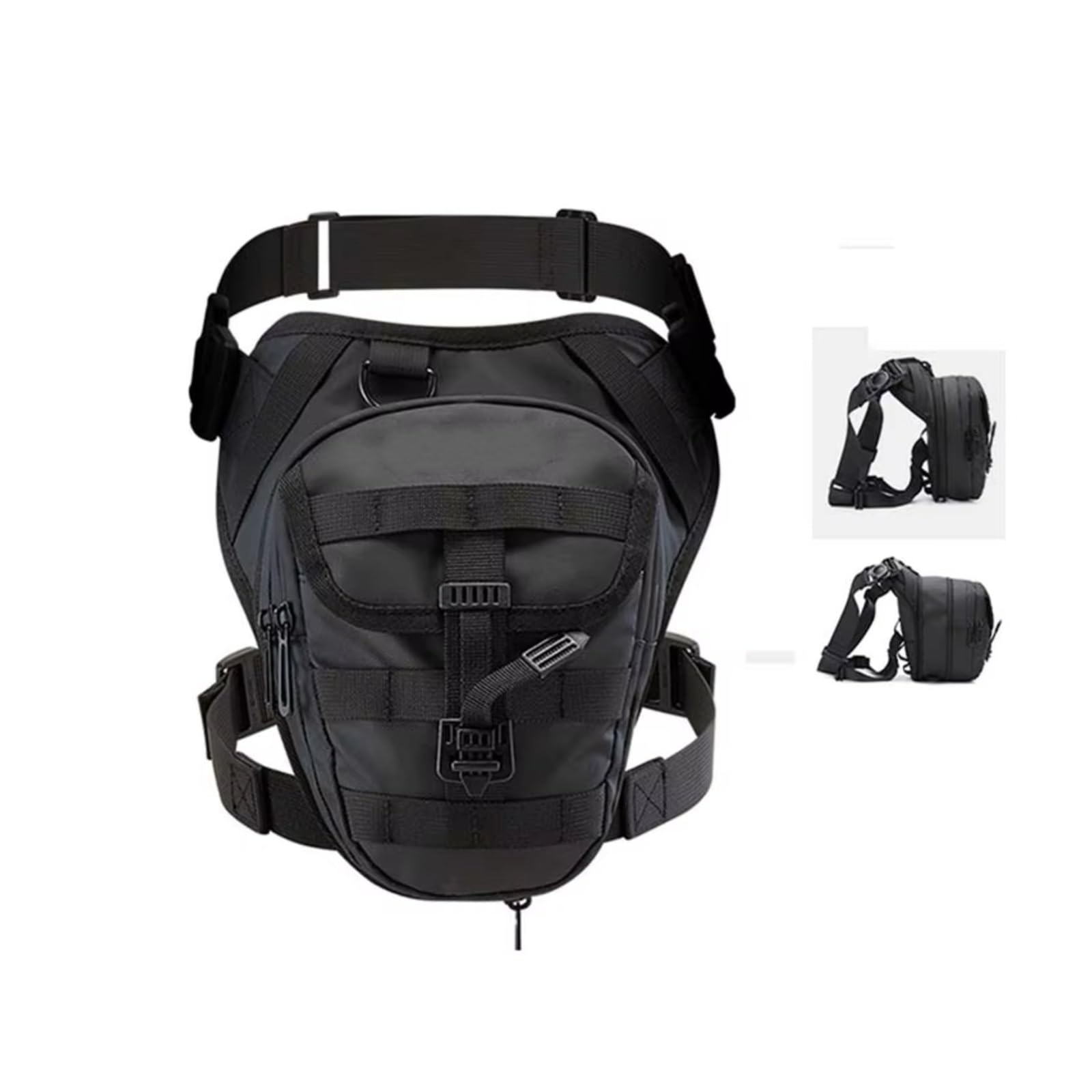 Borsa Portaoggetti Universale Motocicletta Gamba Pesca Musette Sling Parti Accessori Modifica Sostituzione Sacche Moto