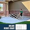 Amazon.com: Portable Wheelchair Ramp for Steps and Stairs - 5 FT ...