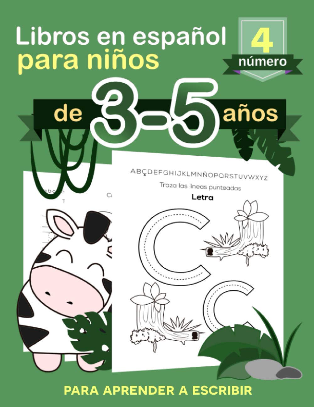 Buy Libros en español para niños de 3-5 años: para aprender a escribir ...