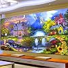 Nicole Knupfer DIY 5D Diamant Painting 'Großer Drache' – 120x50 Cm, Vollbesatz, Mit Strass & Werkzeug