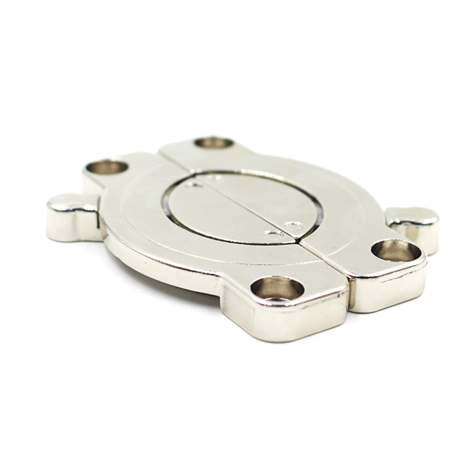 1pc Strong Furniture Hinge, Fixed Zinc Alloy Assembly Desktop Connector Latch Bracket Hardware Accessories