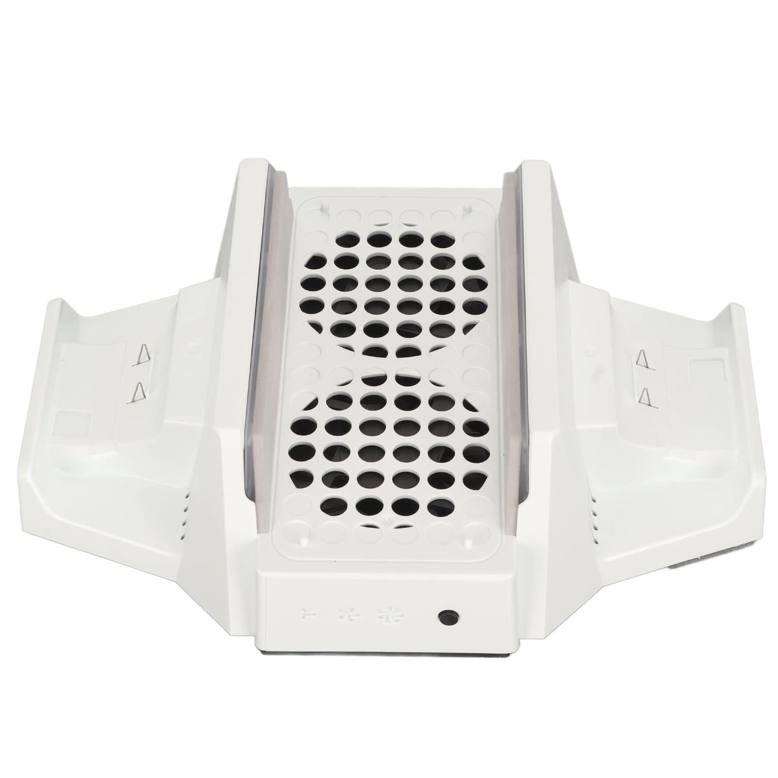 Soporte de Ventilador de Refrigeración para Xbox Series S, Ventilador de Refrigeración de Velocidad Ajustable de 4 Niveles con Estación de Carga Dual, Soporte de Refrigeración de