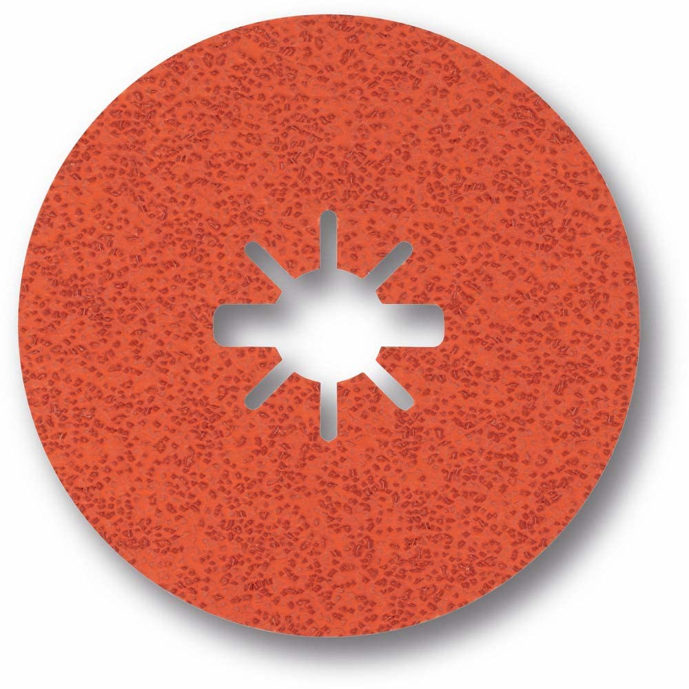 sia Abrasives 7155.7602.0036.01 siaramic Series 4582 - Disco de fibra (125 mm de diámetro, grano 36)