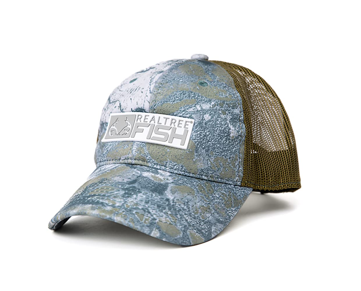 Realtree Fishing Camo Mesh Back Cap Unisex Outdoor Unstructured Soft Hat