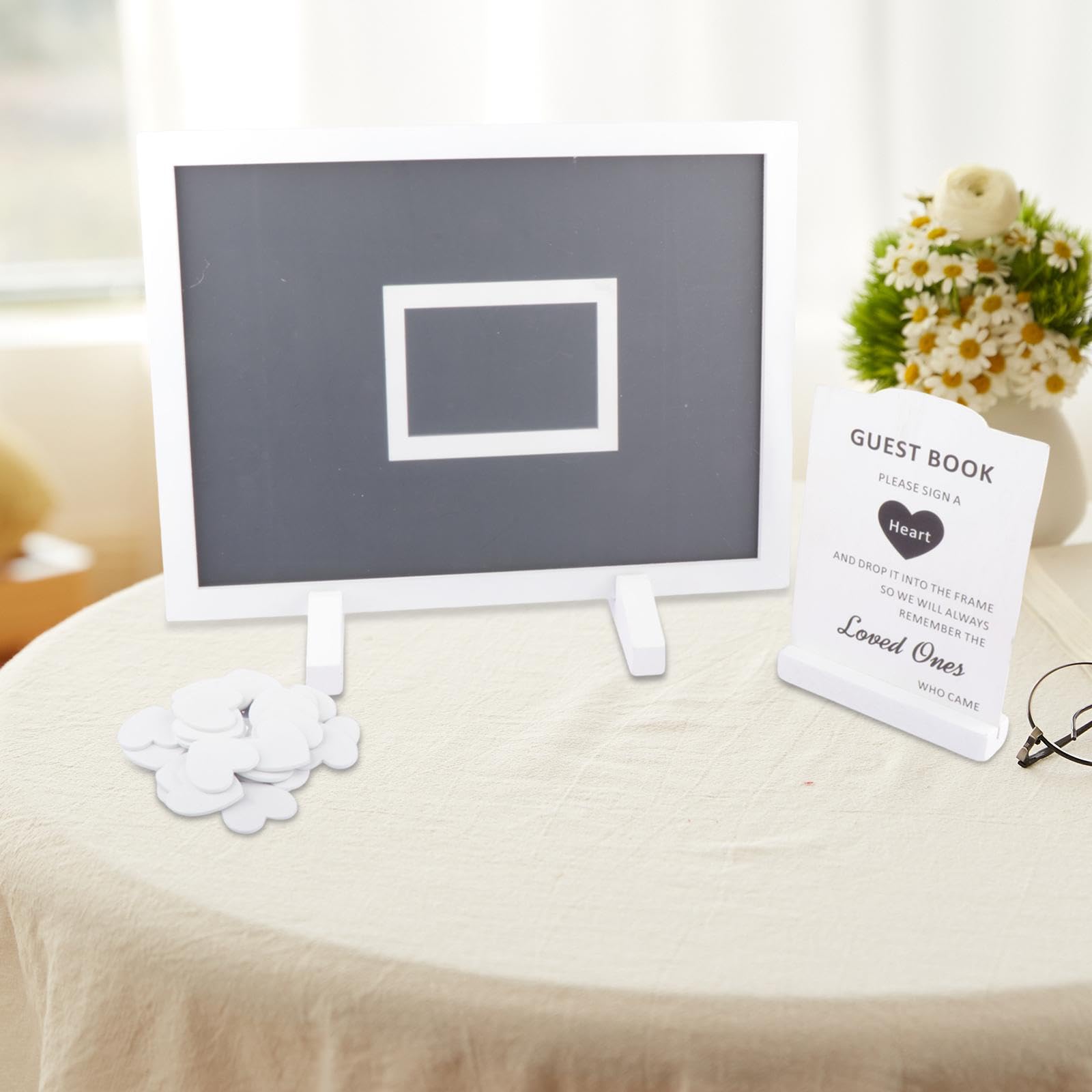 Libro de Invitados de Boda, Regalo, Letrero de Madera para Boda, Cumpleaños, Shower, Boda