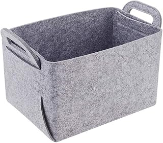 jingxiaopu Cesto Portagiochi Bambini Cesto Portagiochi Bambini Grande Cesto Portaoggetti Cotone E Lino Cesto per Biancheria Sporca Collassabile Cesto Portabiancheria Grande Gray,38