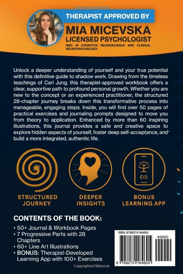 Shadow Work Journal and Workbook – 7 in 1 Beginner’s Guide Based on Carl Jung: Therapist Approved Blueprint for Facing and Owning Your Shadow - Image 2