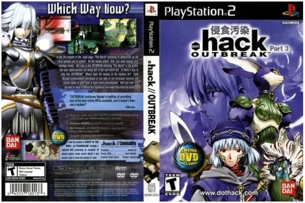Amazon.com: Dot.hack, Part 3: Outbreak - Playstation 2