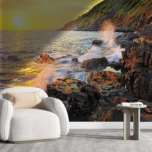 Top 10 Picks for the Best Beadboard for Bathroom Spaces 10 YANFENQI Paintable Beadboard Wallpaper Seaside Bathroom Wallpaper Landscape Wainscoting Panels DIY-Friendly (W) 48' X(H) 40'