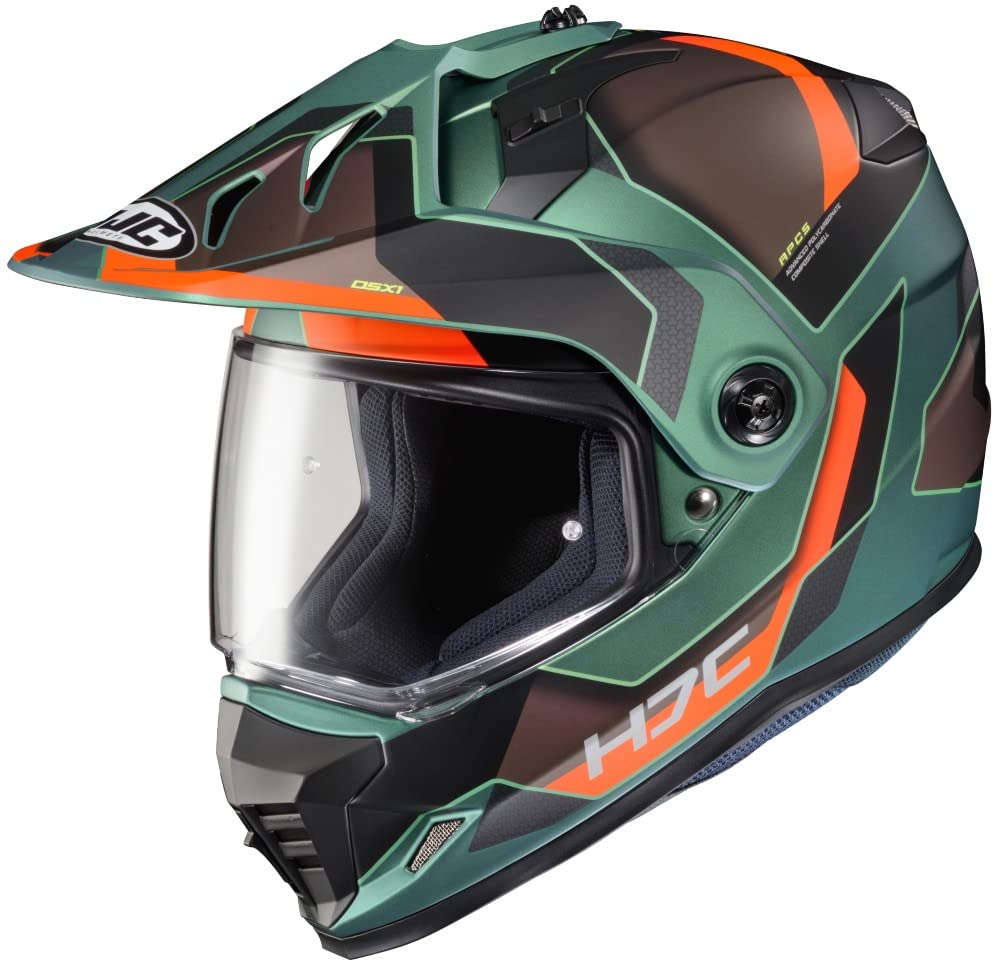 Amazon.com: HJC DS-X1 Synergy Off-Road Motorcycle Helmet with HJ