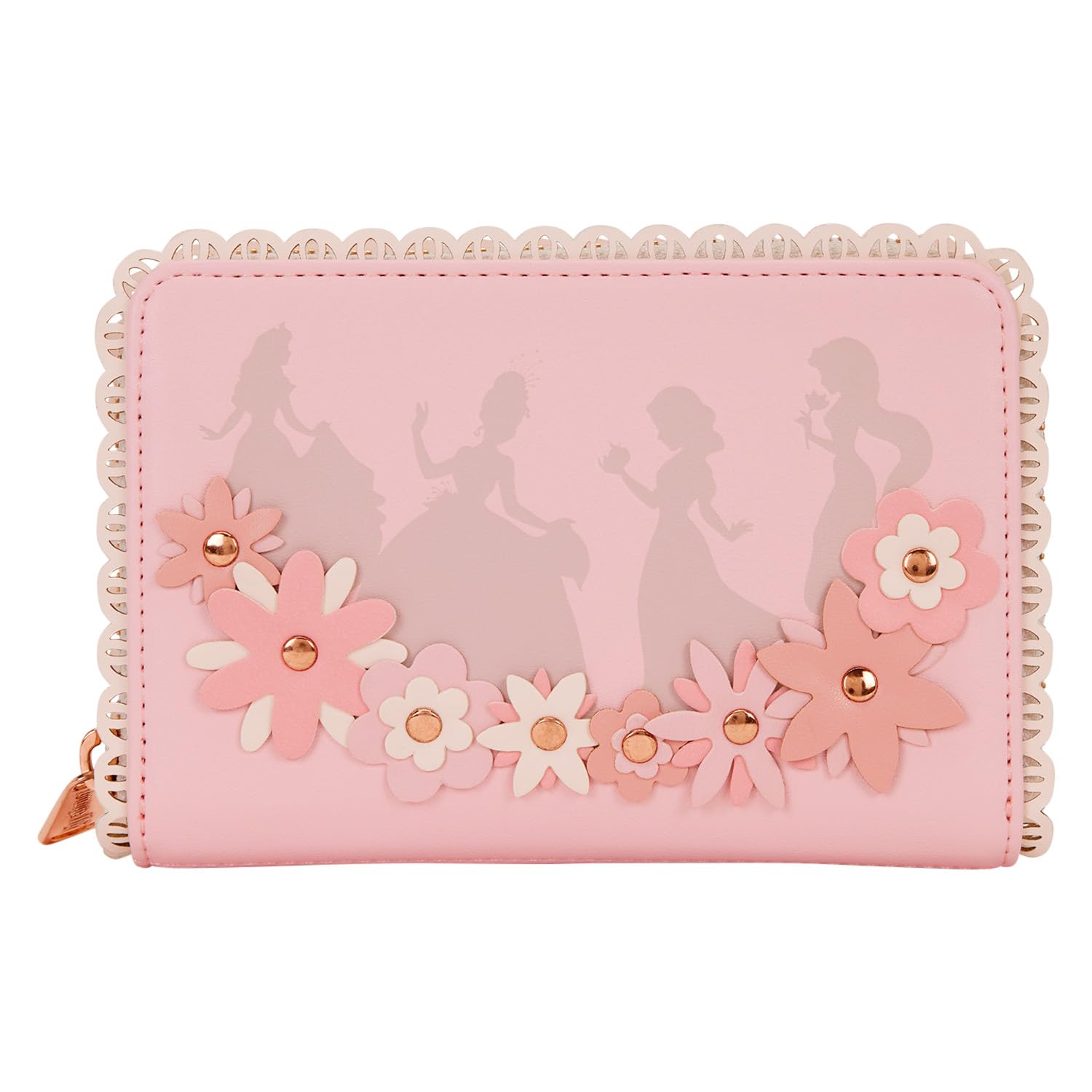 Amazon.com: Loungefly Disney Princess Stained Glass Zip Around
