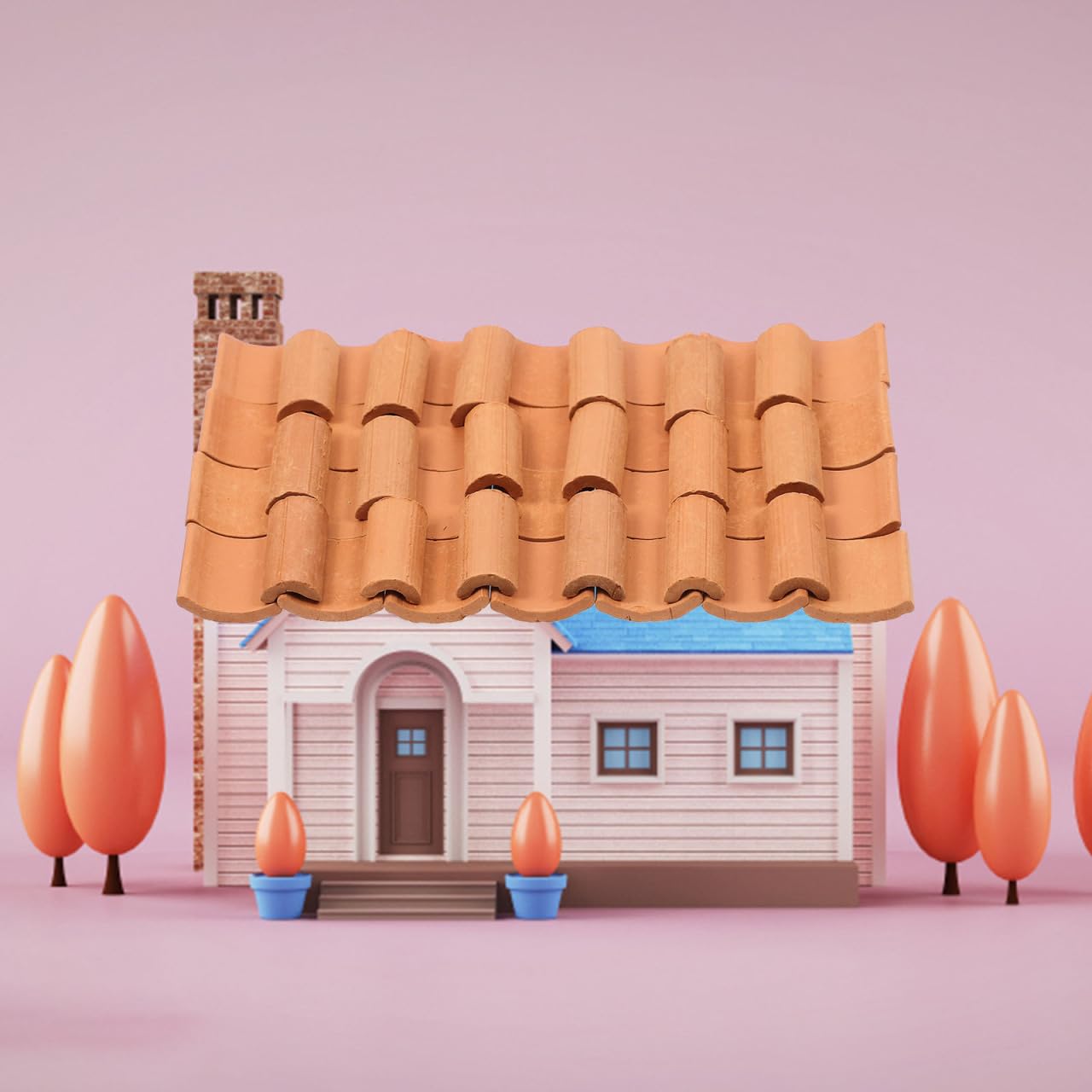12 pezzi tegole in legno Miniature per casa delle bambole 1:12 accessori casa delle bambole in miniatura 1:12 piastrelle in legno per giocattolo casa delle bambole fai da te  26
