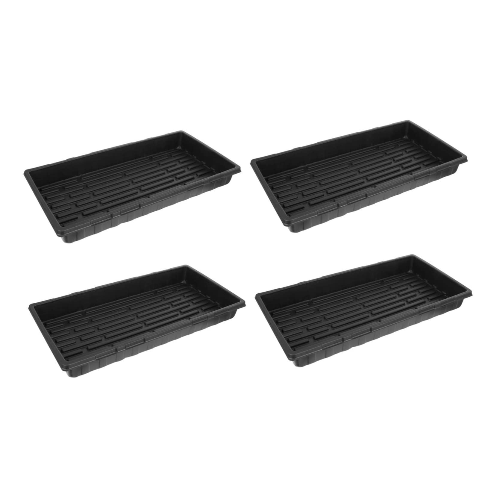 Plateau de germination épais HEMOTON lot de 4 bacs pour graines