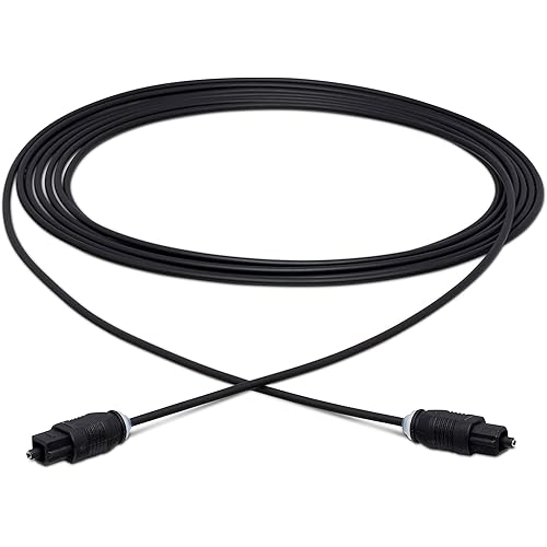Hosa OPT-103 Fiber Optic Cable, Toslink to Same, 3 Feet