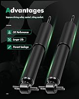 Vista 2 de SCITOO - Amortiguador delantero para Ford se adapta a 1998-2011 para Ford Ranger, 2001-2009 para Mazda B2300, 1998-2001 para Mazda B2500, 1998-01