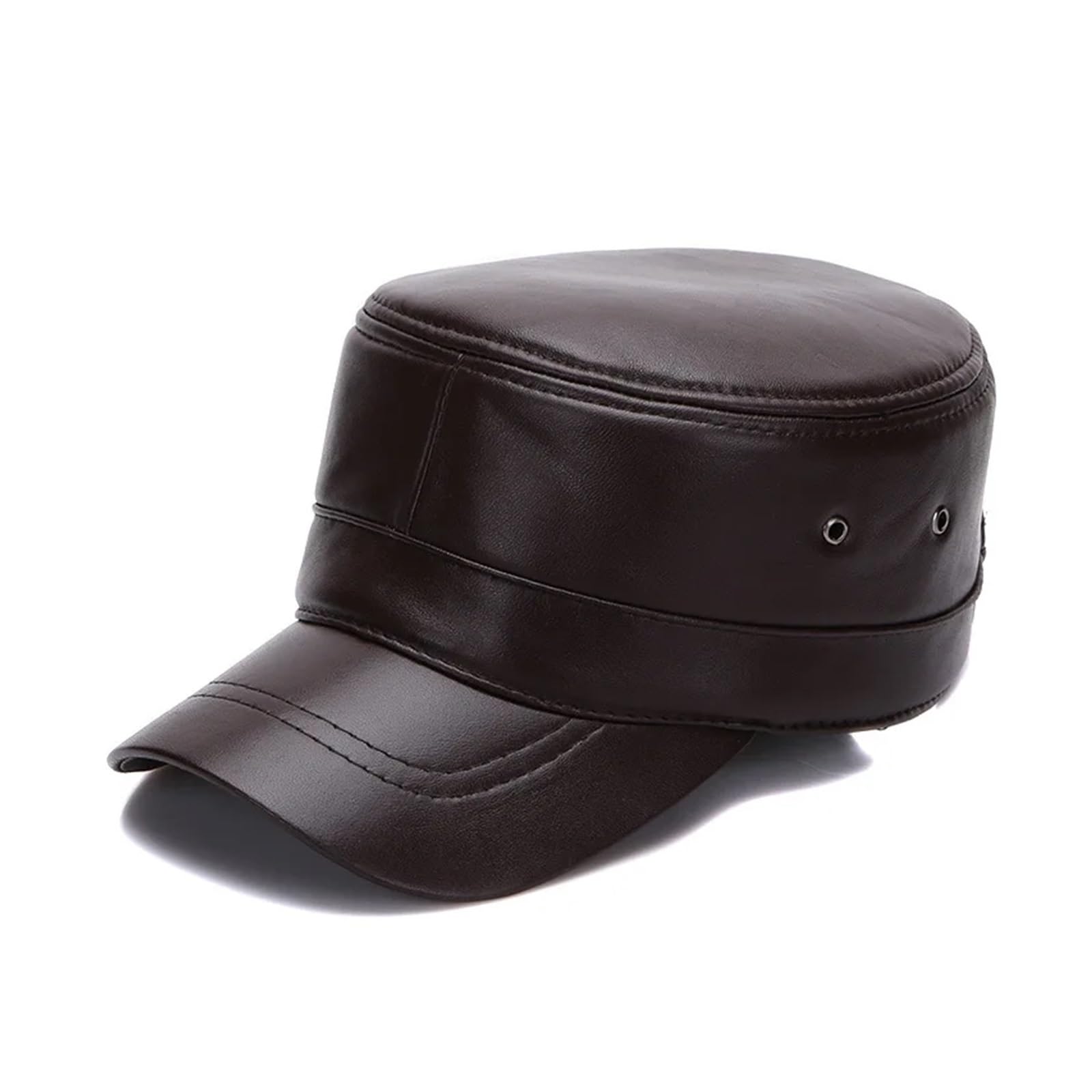 Unisex Real Sheepskin Leather Caps Casual Natural Sheep Skin Baseball Hats New Fashion Fall Winter Hat
