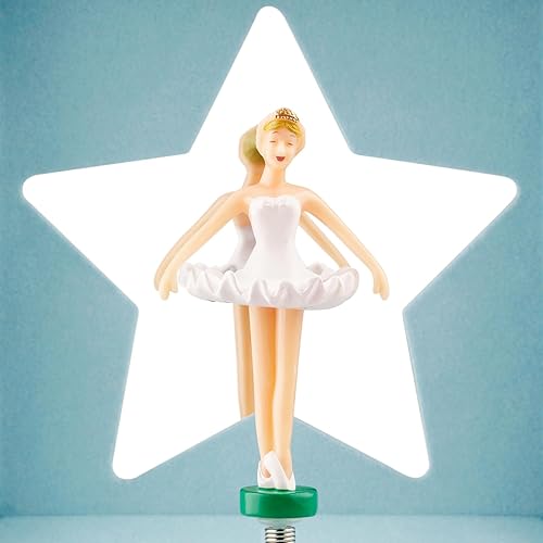 Miniatura 4 de RR ROUND RICH DESIGN Joyero musical para niños con cajón y bonito juego de joyas con elegante tema de ballet, color blanco