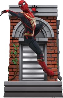Beast Kingdom Spider-Man: No Way Home: Integrated Suit DS-101 D-Stage Diorama Statue,Multicolor