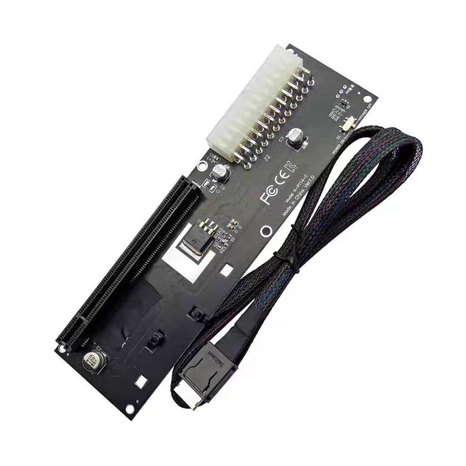 PCIE3.0 M.2 NVMe auf SFF 8612 TGX Externer Karten Grafikkartenadapter für Erweiterung für externen Grafikanschluss