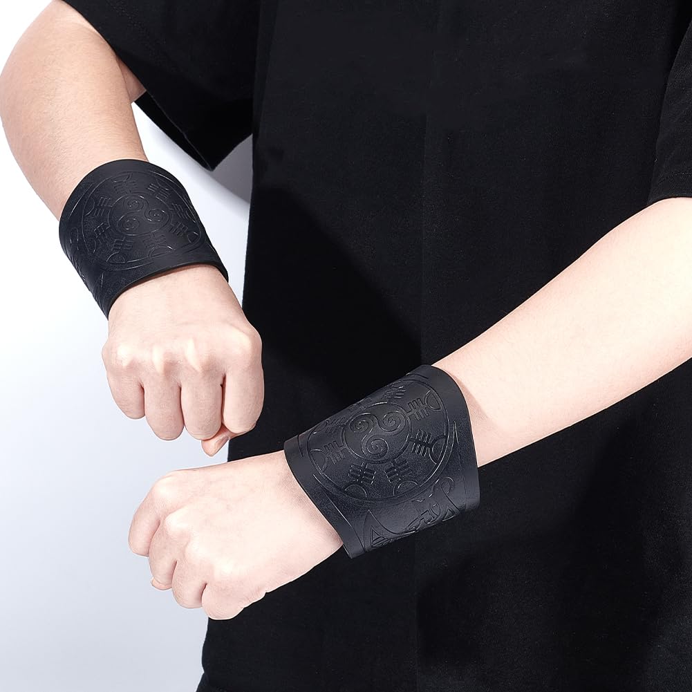 NBEADS Leather Arm Guard - Image 3