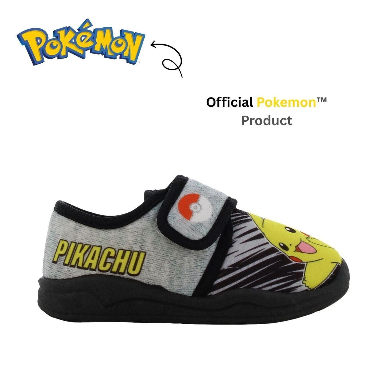 Leomil Pokémon Pantuflas niños Pantuflas niños, Ideal para el jardín de infancia o el hogar