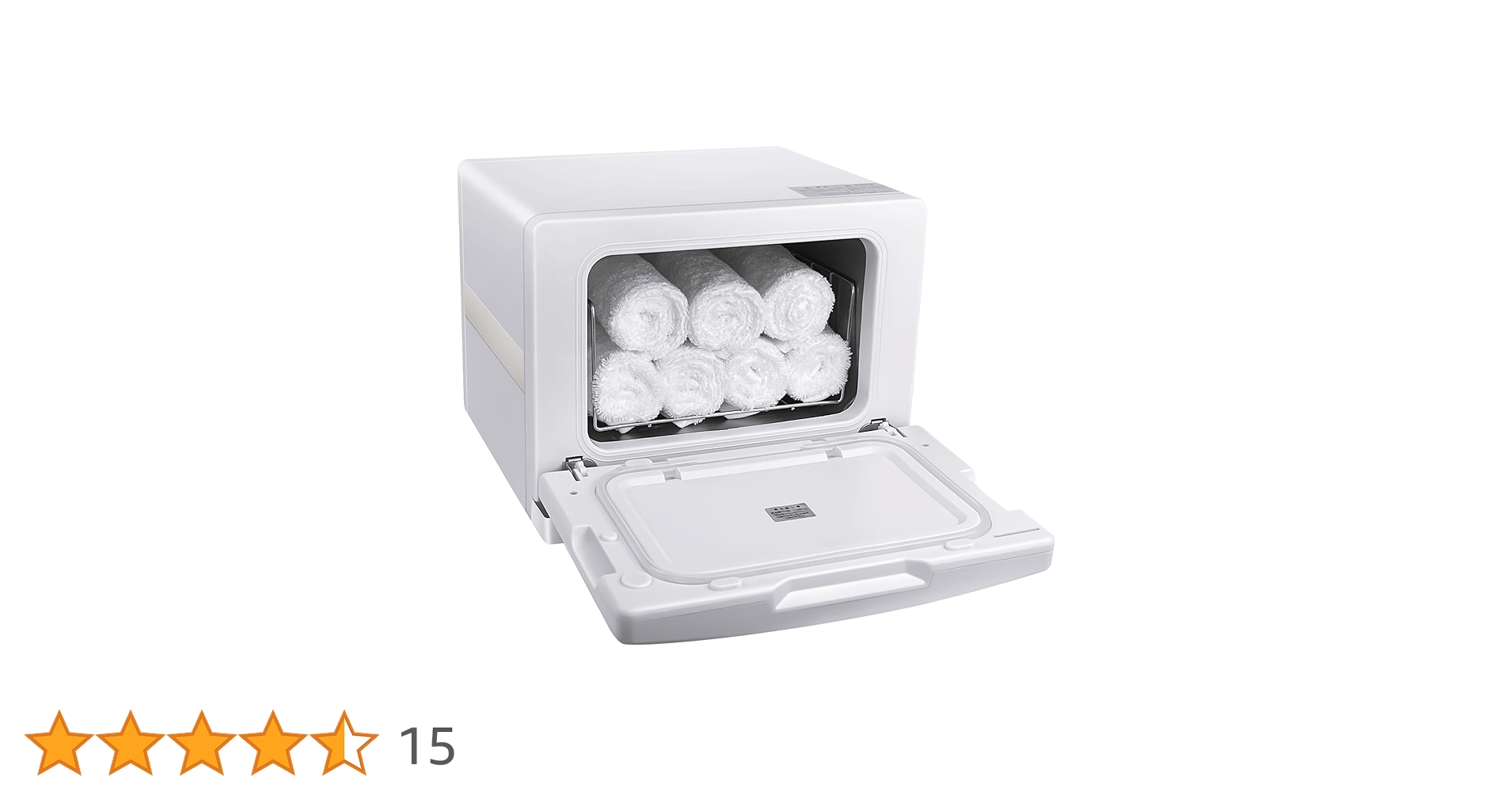 おしぼりウォーマー タオルウォーマー ブラック ホワイト ブラウン 横開き 縦開き 前