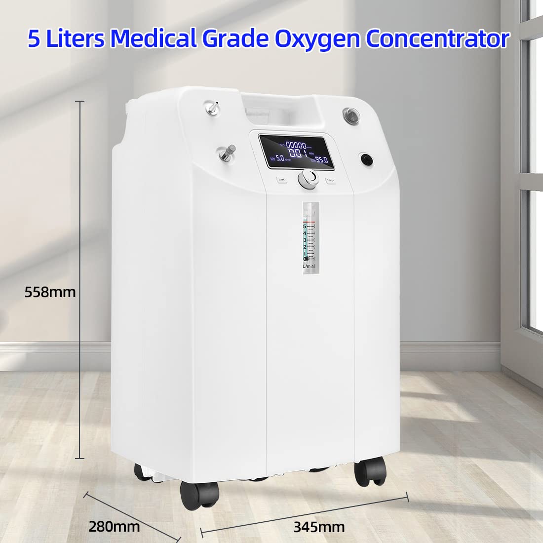 5L/Min Medizinisches Sauerstoffkonzentrator Gerät für die Sauerstofftherapie zu Hause