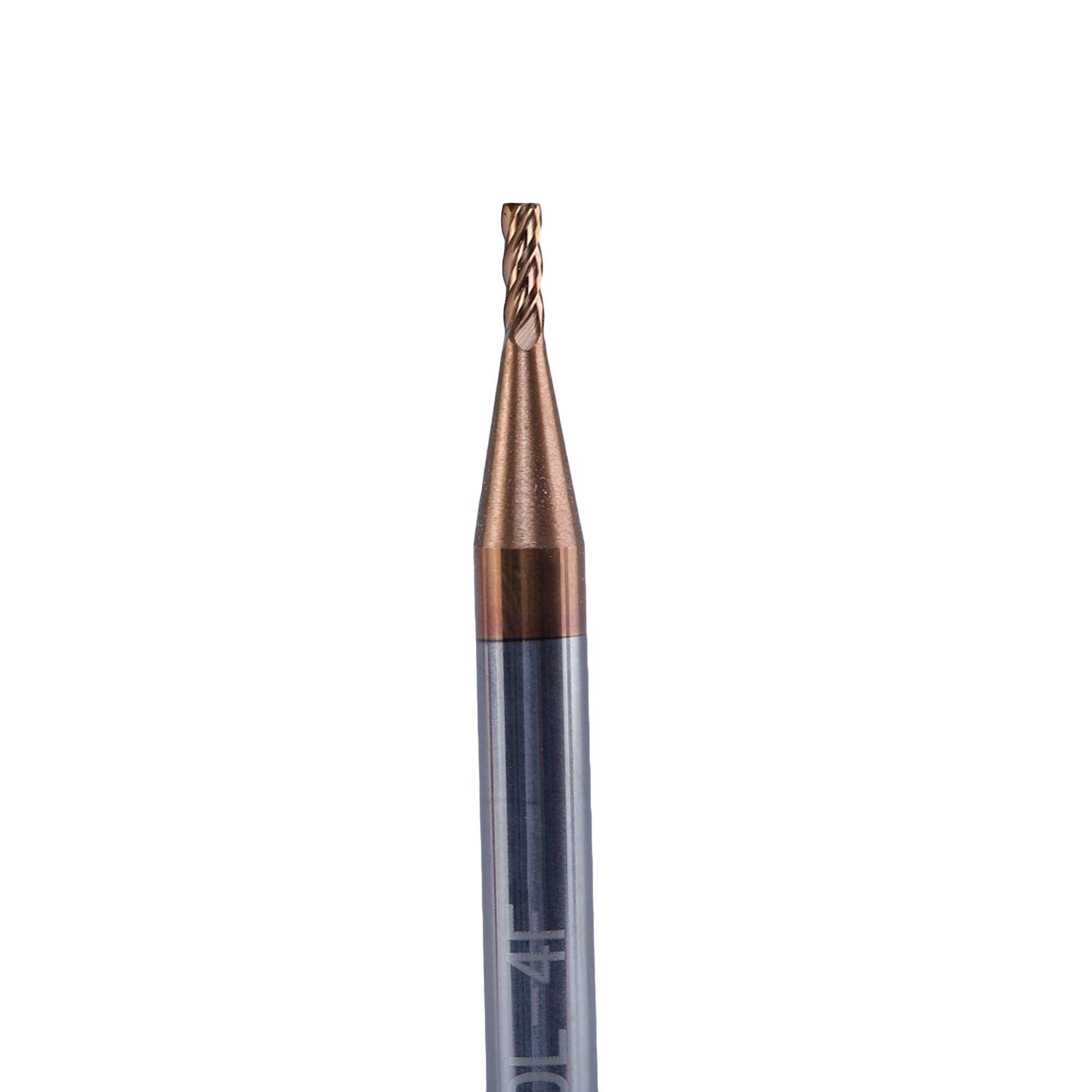 TABIKUT Carbide Endmill 1 mm 4 mm shank 55 hrc bronze color pack of 2 (B08GQ7J5MJ) Amazon Price History, Amazon Price Tracker