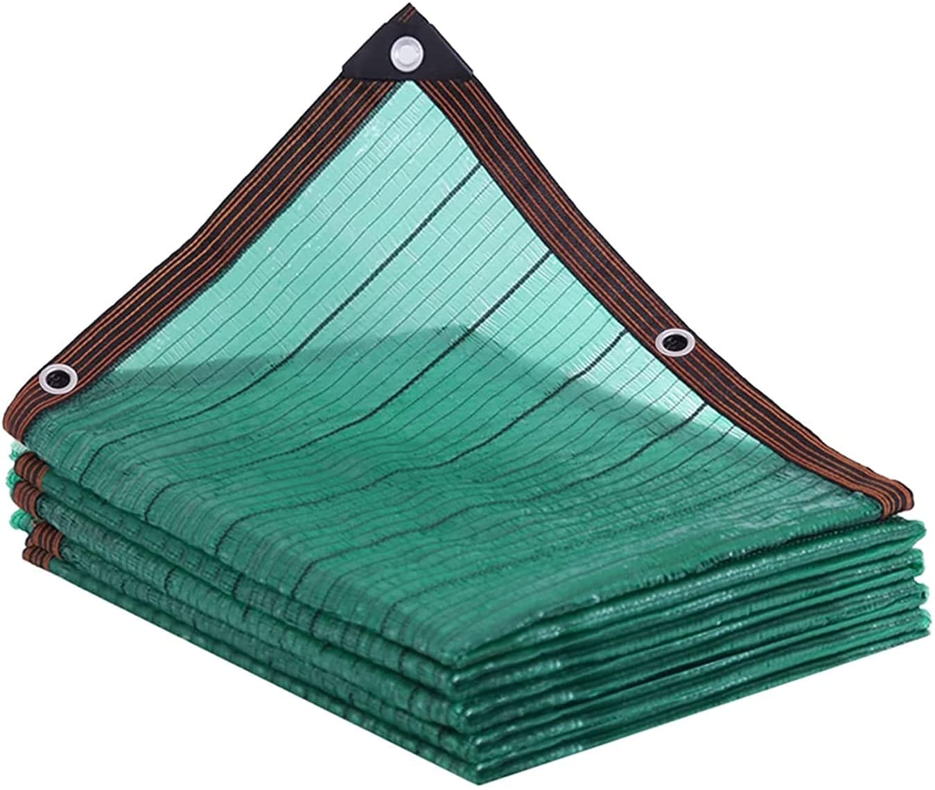 Toile d'ombrage verte toile solide de protection de serre