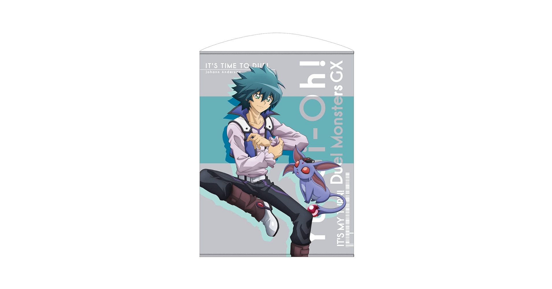 遊戯王 ヨハン タペストリー GX 100cm コスパ 描き下ろし 十代＆万丈目＆ヨハン 100cmタペストリー オフモード