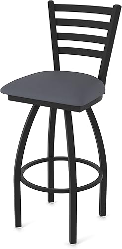 Miniatura 76 de 410 Jackie Taburete de bar giratorio de 36 pulgadas con acabado antiarrugas negro y asiento de vinilo negro Vinilo negro,Canter Burdeos,Tierra