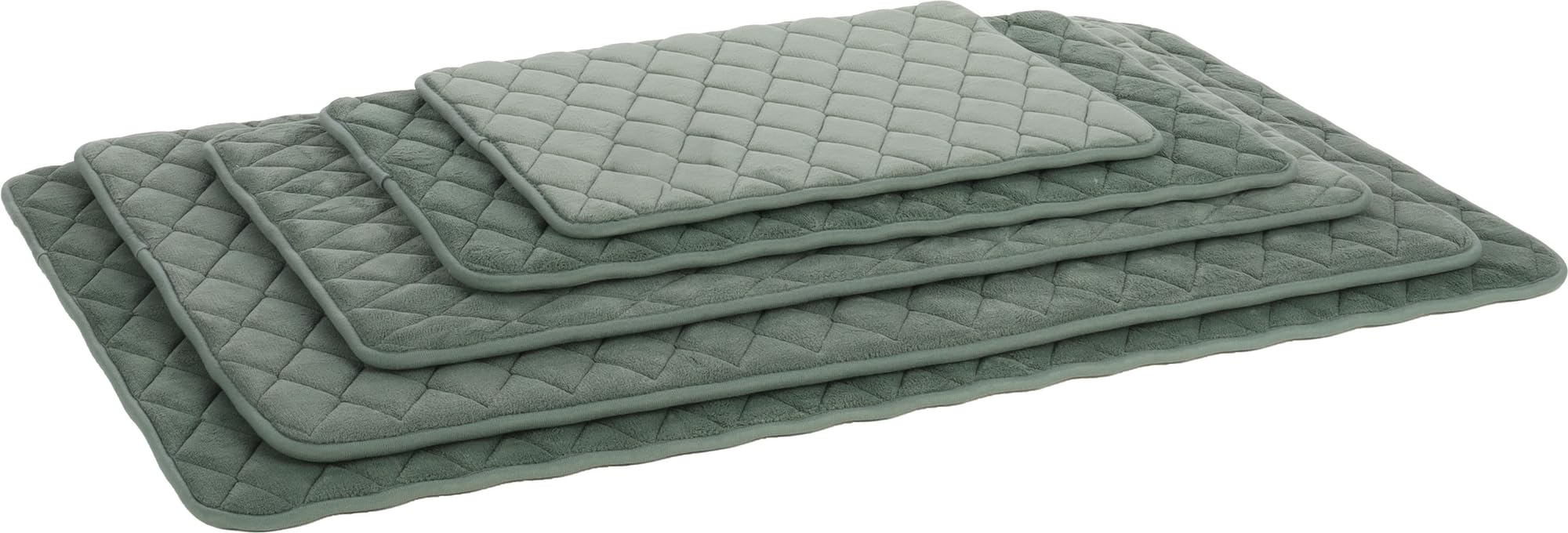 cuccia cane - cuscino ortopedico Weimar verde - cuscino ortopedico lavabile - 100,5x63x2cm