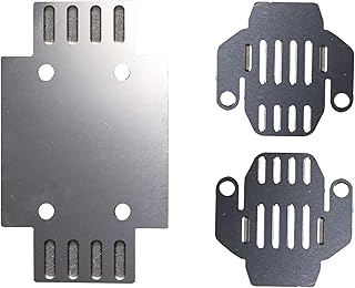 MOOKEENONE 1 Set 1/24 RC Car Metal Body Armor Chassis Bottom Guard for FMS FCX24 Power Wagon