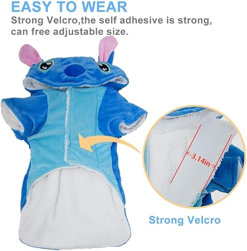 Miniatura 5 de Disfraz para mascotas Gimilife, sudadera con capucha para perro, pijama de Navidad para mascotas, abrigo para mascotas, para perros y gatos