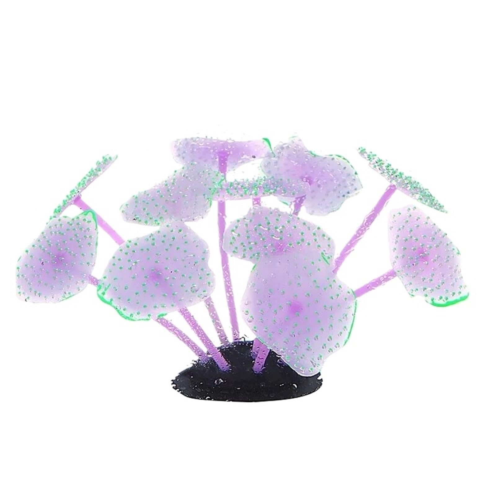 UULIMAXONT Simulated aquarium plants, Artificial Glowing Coral Simulation Aquarium Decoration Multicolor