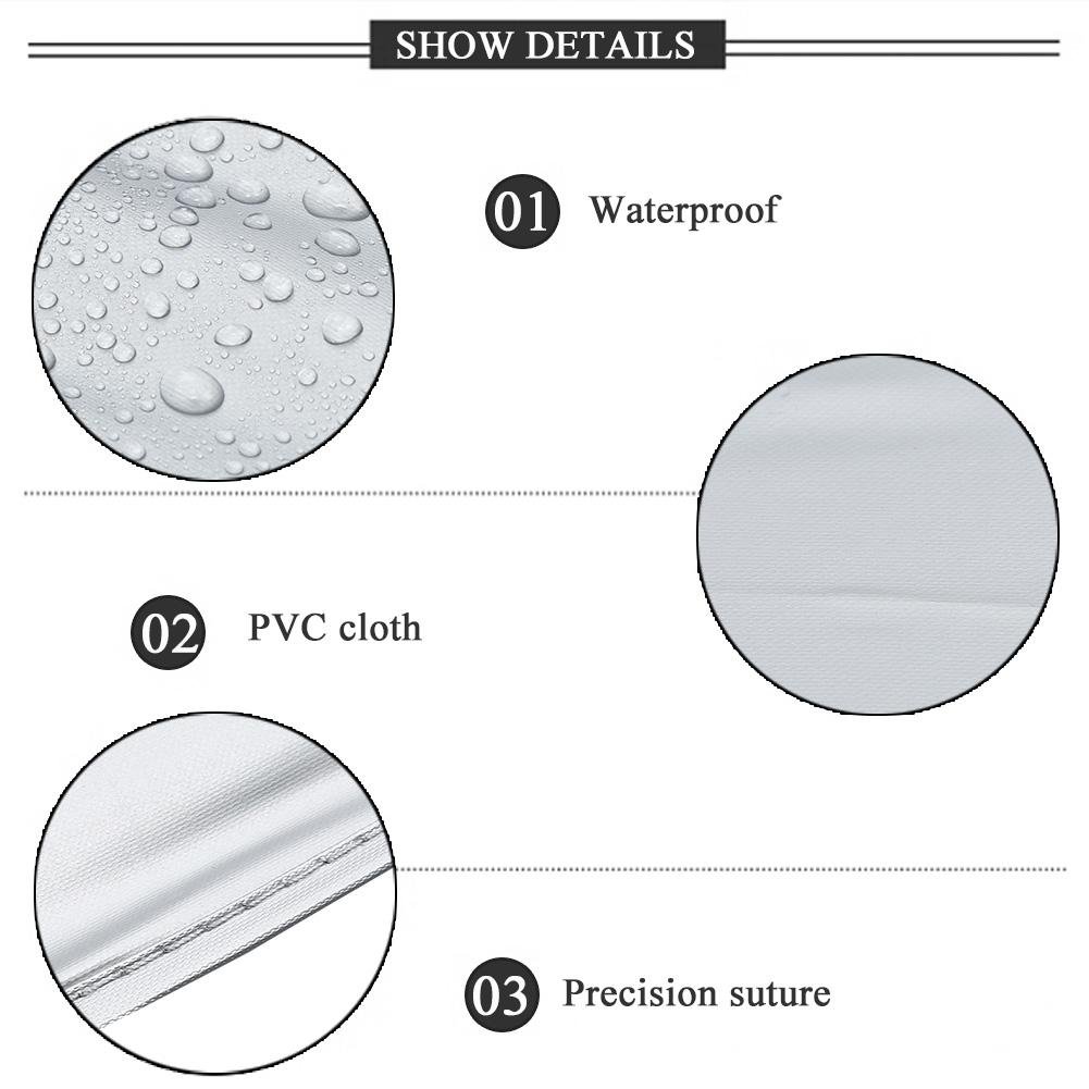 Housse de Protection pour Table de Billard 8 Pieds, Bâche Imperméable 260x170cm