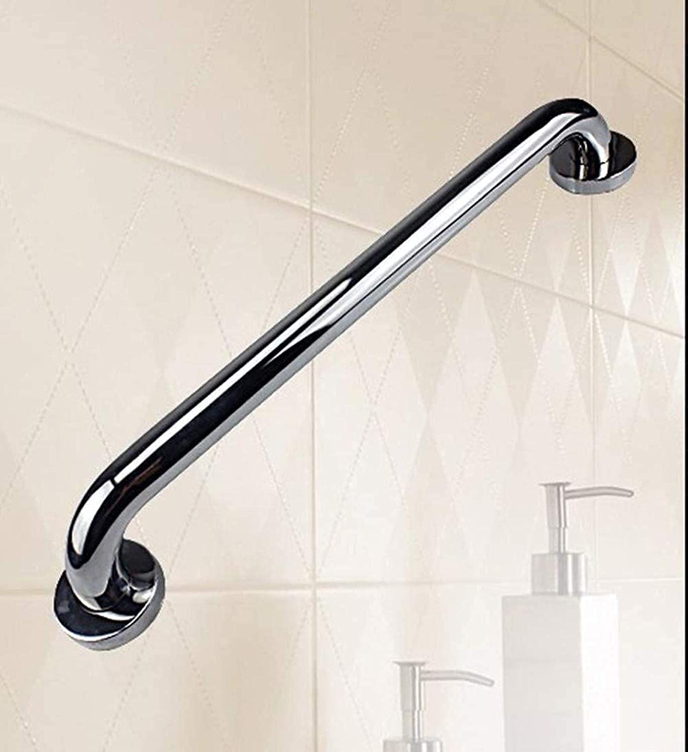 Maniglie per Doccia, ausili per WC, corrimano di Sicurezza Senza Barriere in Bagno, Barre di Supporto di Sicurezza, tiranti di Supporto Antiscivolo per disabili, Adatto per Hotel, corridoi,